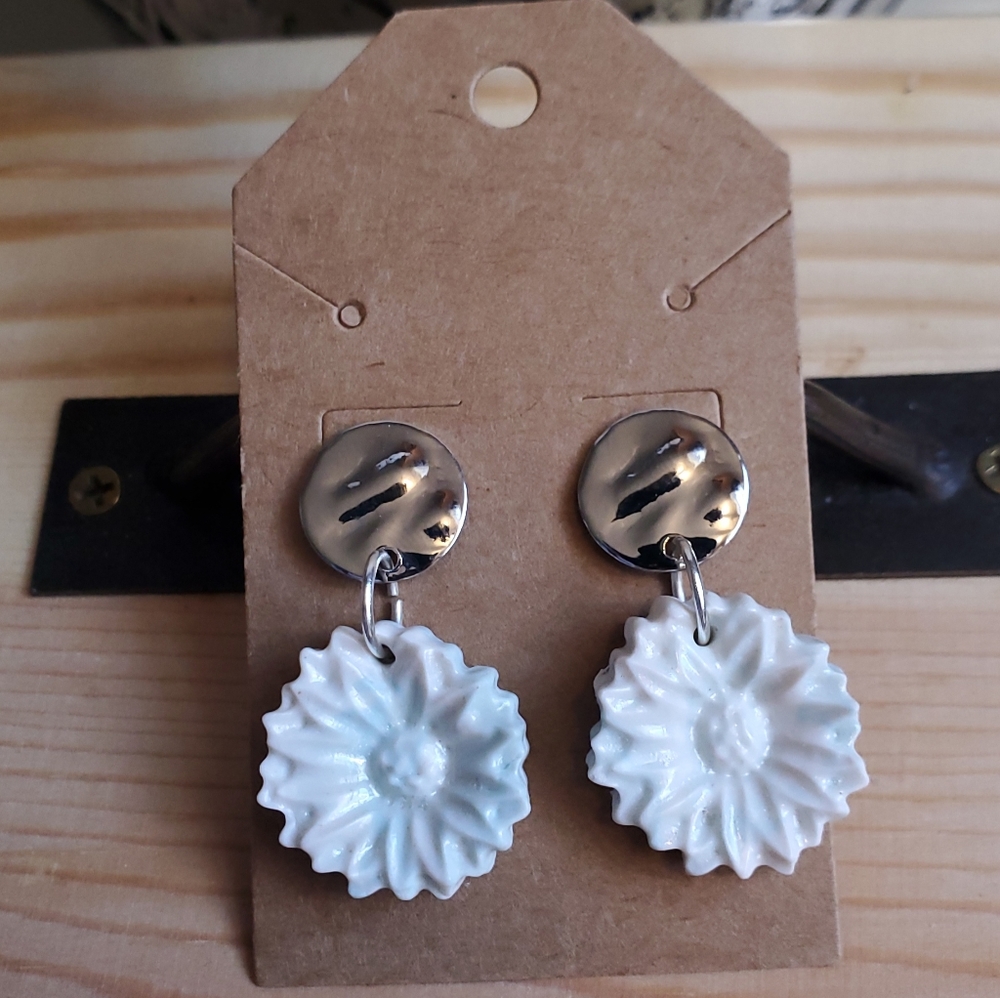 Polymer clay earrings